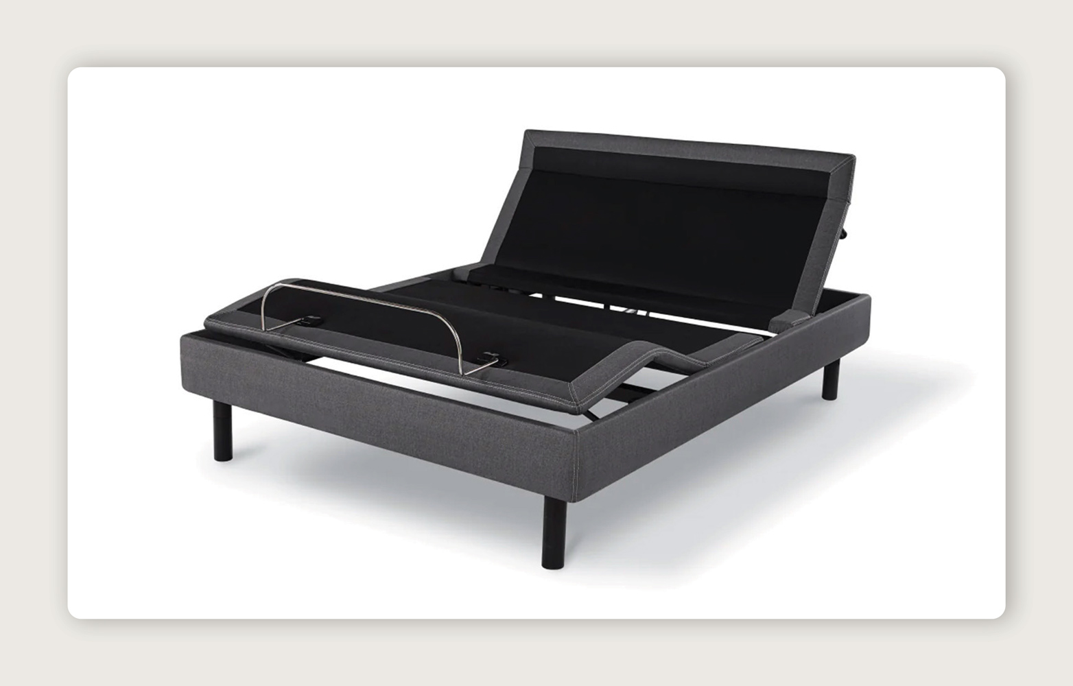 Serta Motion Perfect Adjustable Base in an inclined position.