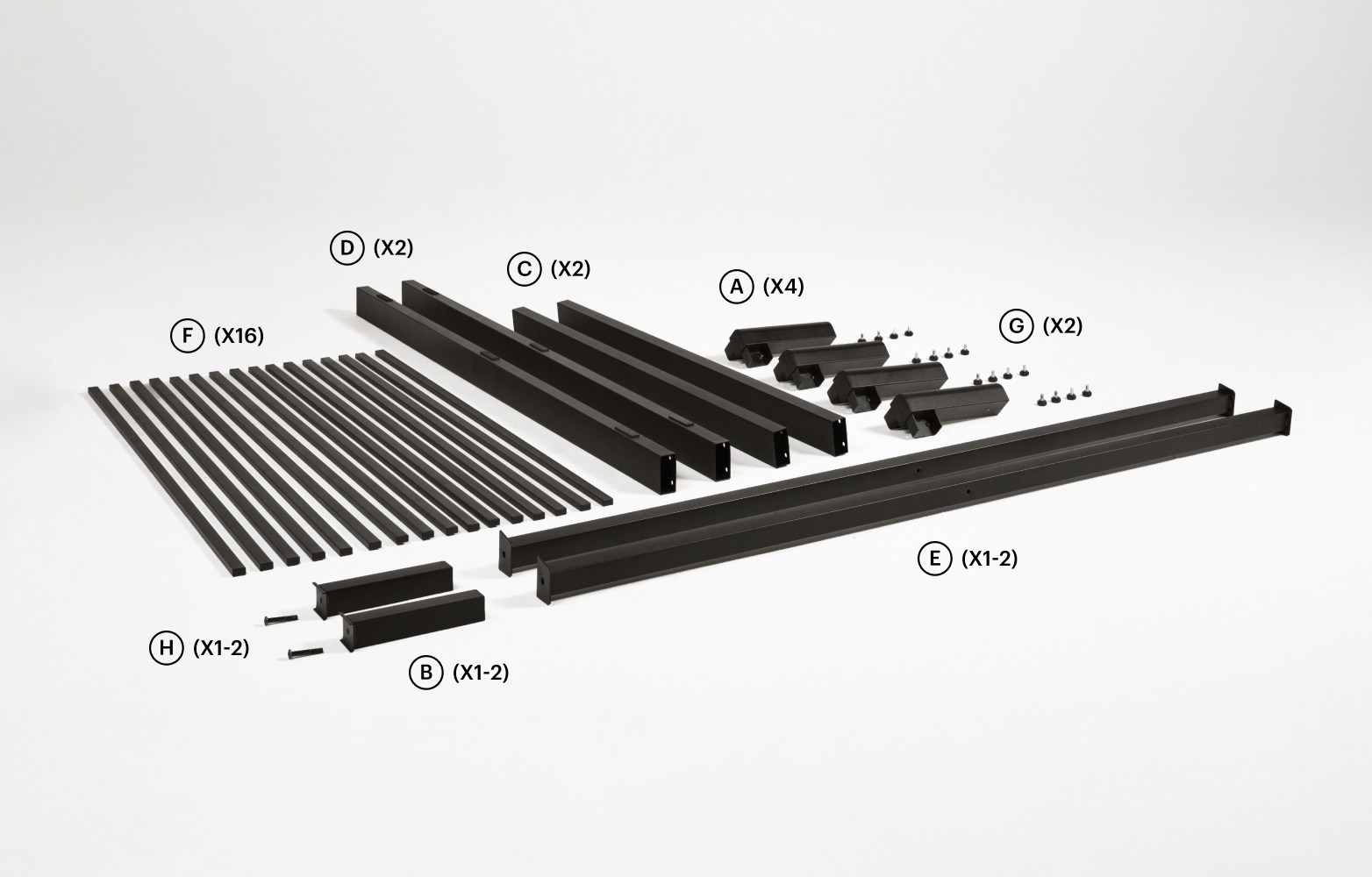 metal platform parts