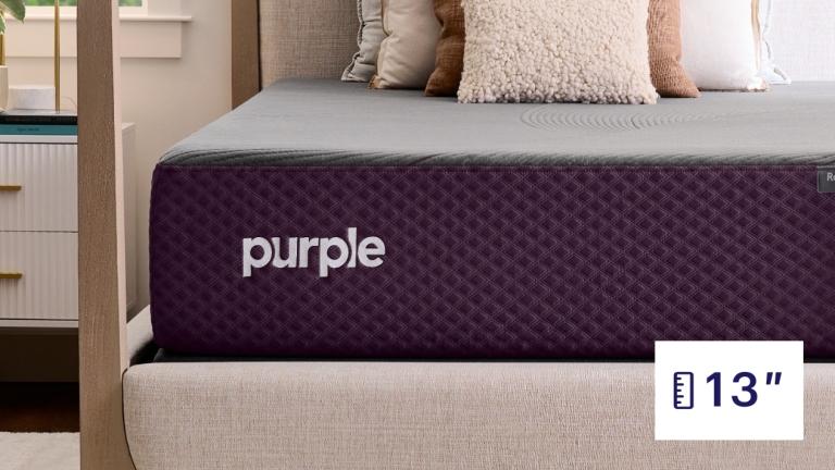 RestorePremier mattress with height badge