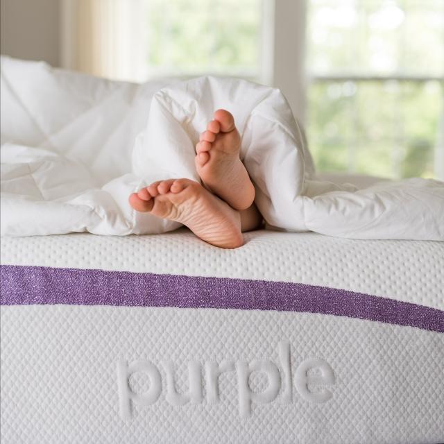 Customer Review Image with Purple Mattress