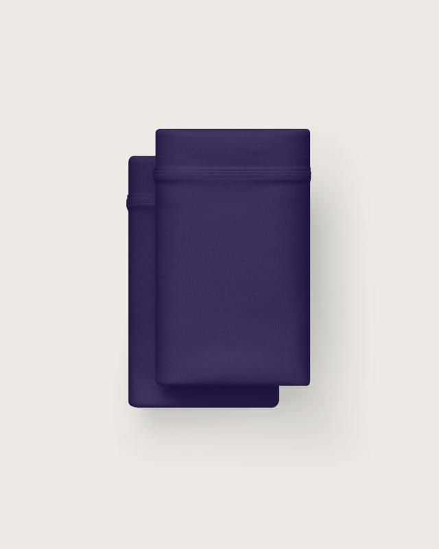 softstretch pillowcases - deep purple