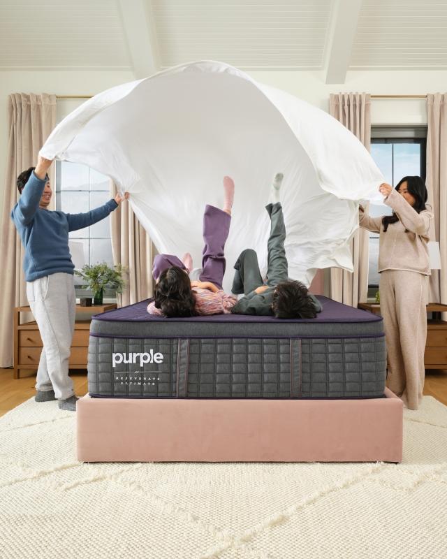 Family on RejuvenateUltimate mattress