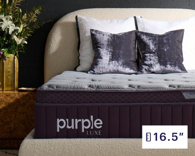 RejuvenatePlus mattress with height callout