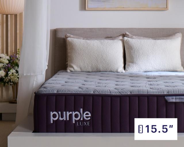 Rejuvenate mattress with height callout