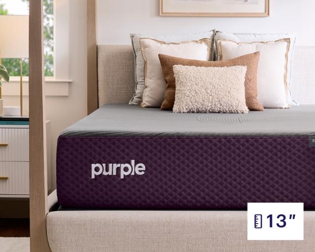 RestorePremier mattress with height badge