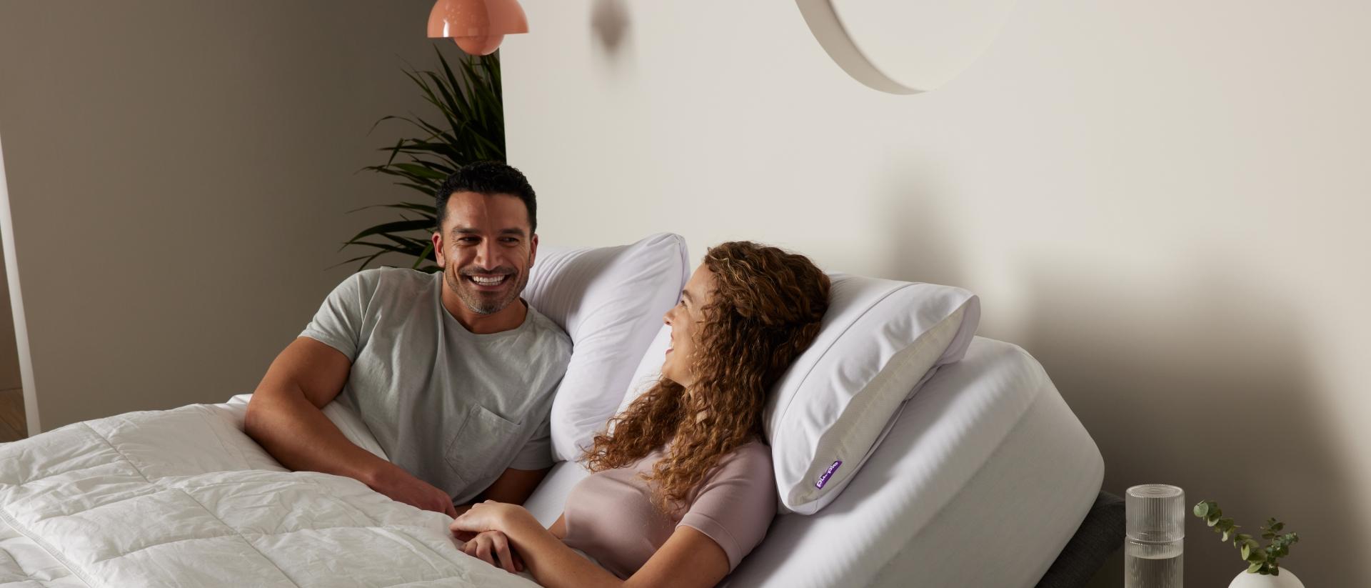 Ascent Adjustable Base Queen with couple 