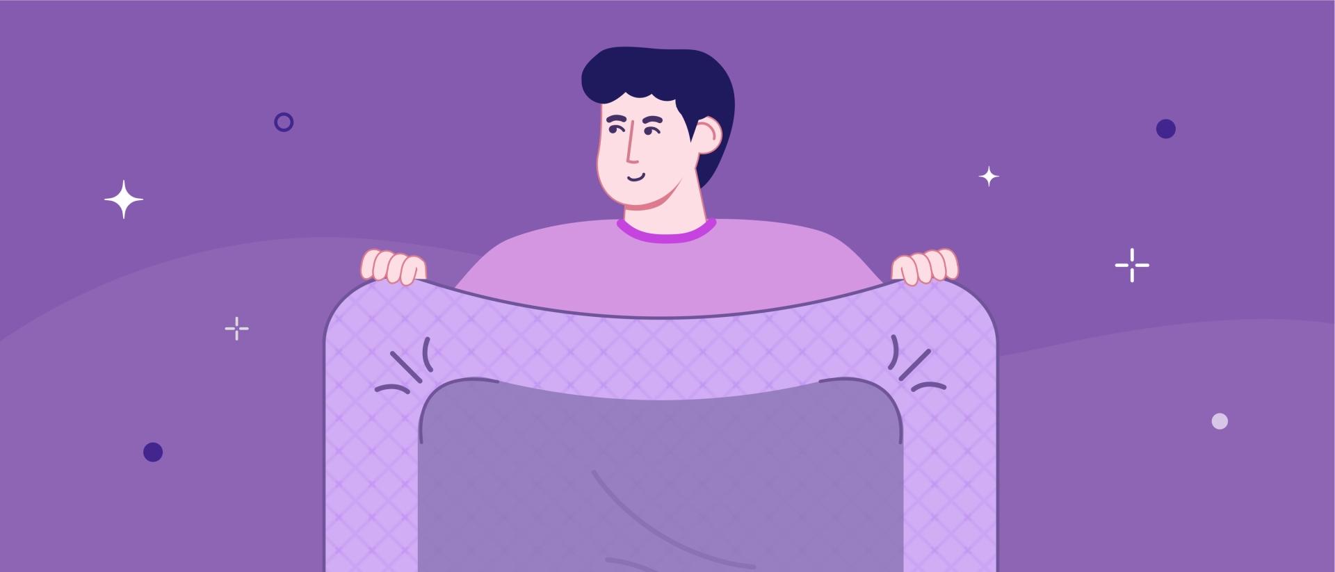 person trying to put sheets on a mattress so they fit