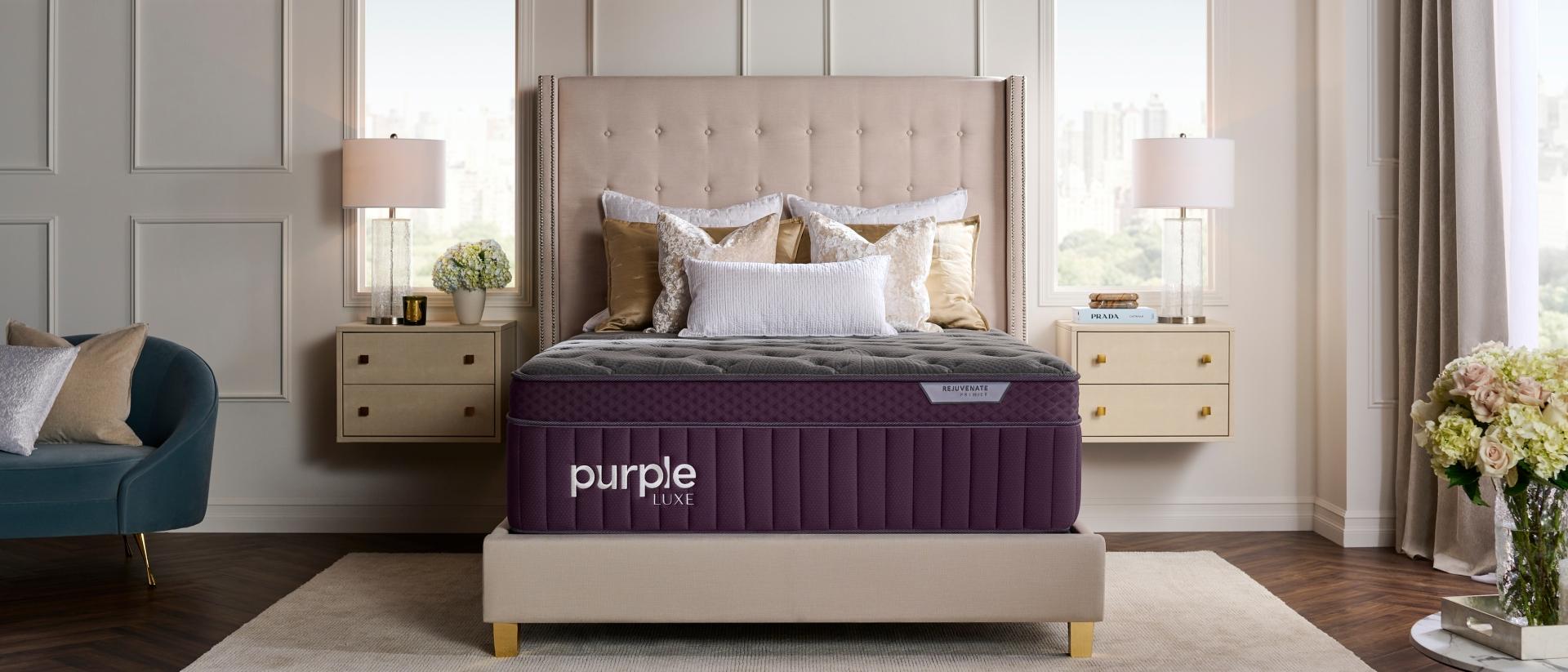 rejuvenate premier mattress in bedroom