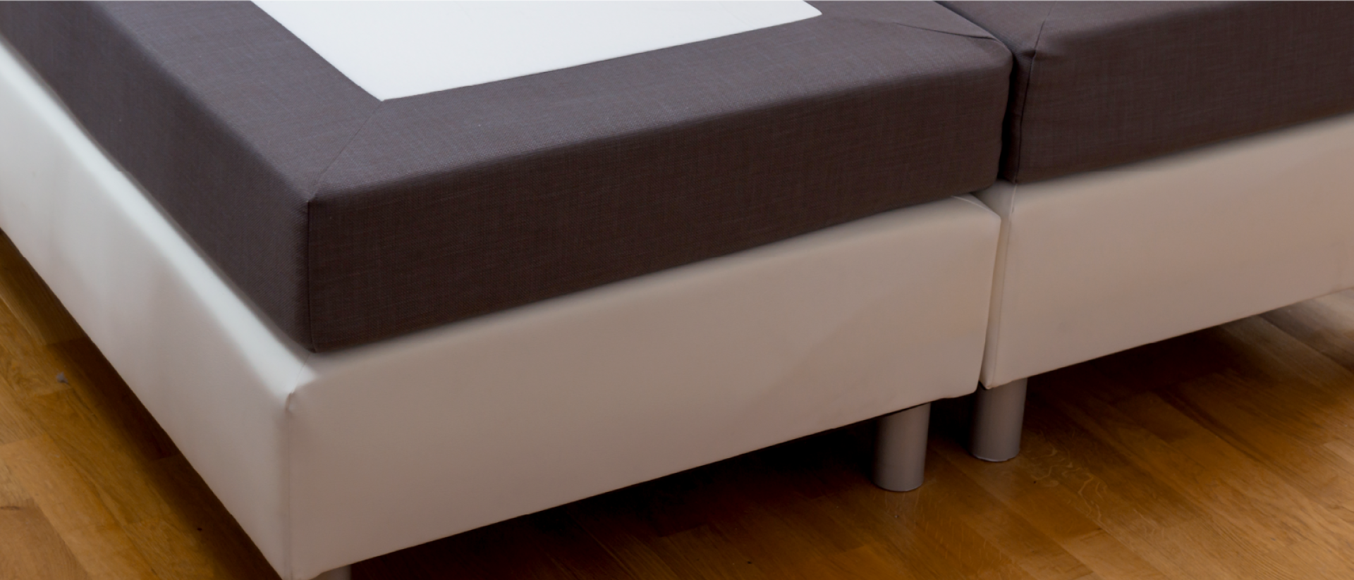 Low-profile box spring.