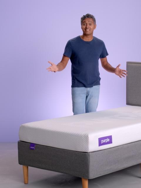 Kid Purple Mattress selling video still