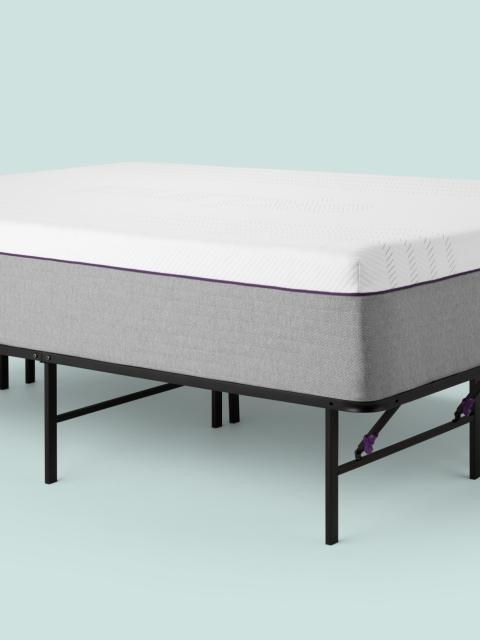 Platform Bed Frame with mattress