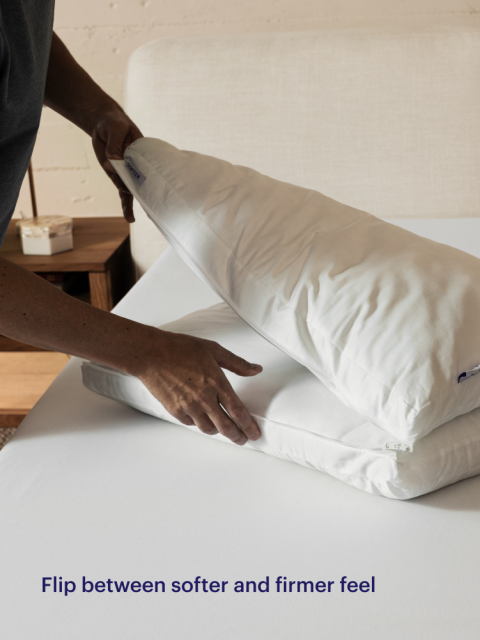 TwinCloud pillow unzipped