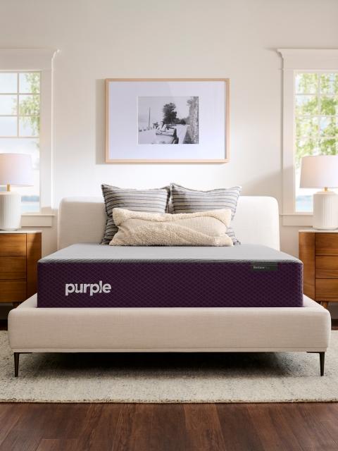 RestorePlus mattress in bedroom setting