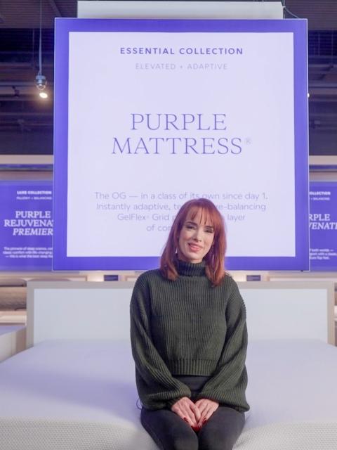 Purple Mattress in store review